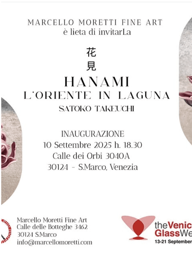Marcello Moretti Fine Art di Venezia ospita la mostra HANAMI. L’ORIENTE IN LAGUNA, dal 10 settembre al 10 ottobre