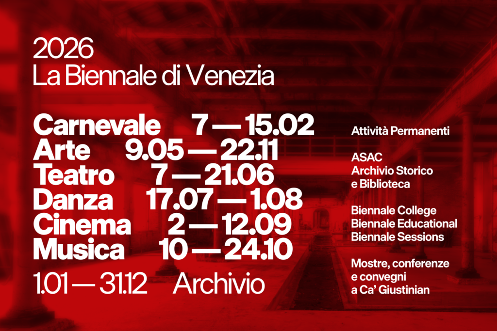 Date Biennale di Venezia 2026